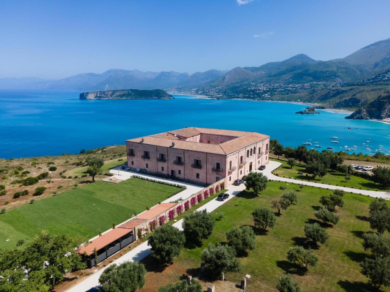 فندق Palazzo Principi Lanza سان نيكولا أرسيلا المظهر الخارجي الصورة
